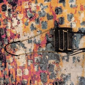 Rebecca Minkoff Black Zipper Purse Crossbody